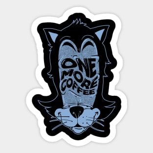 One More Coffee Sticker